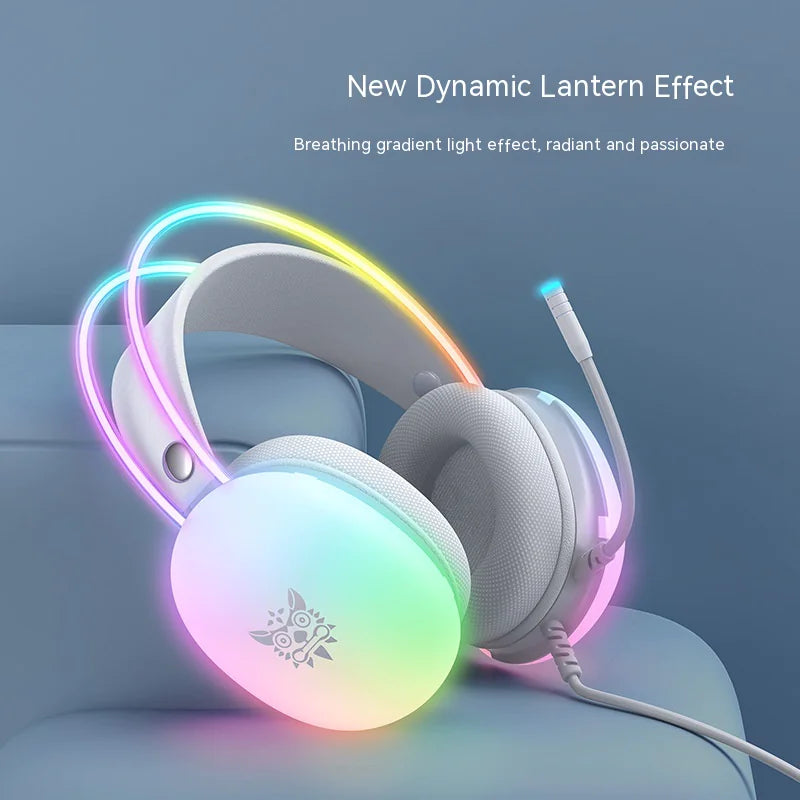 RGB Glowing Gaming Headset