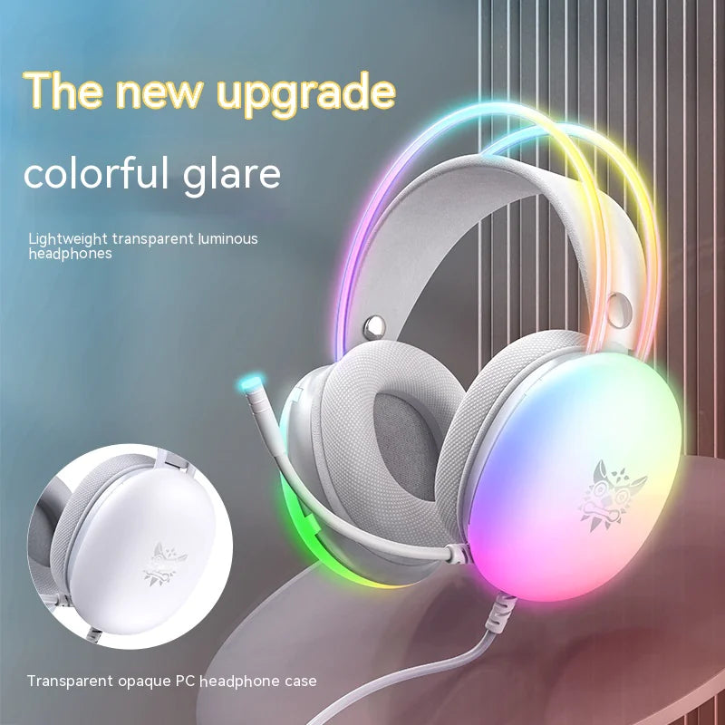 RGB Glowing Gaming Headset