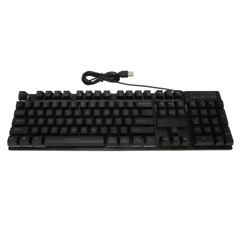Wired 104 Keys Ergonomic Backlight Gaming Keyboard