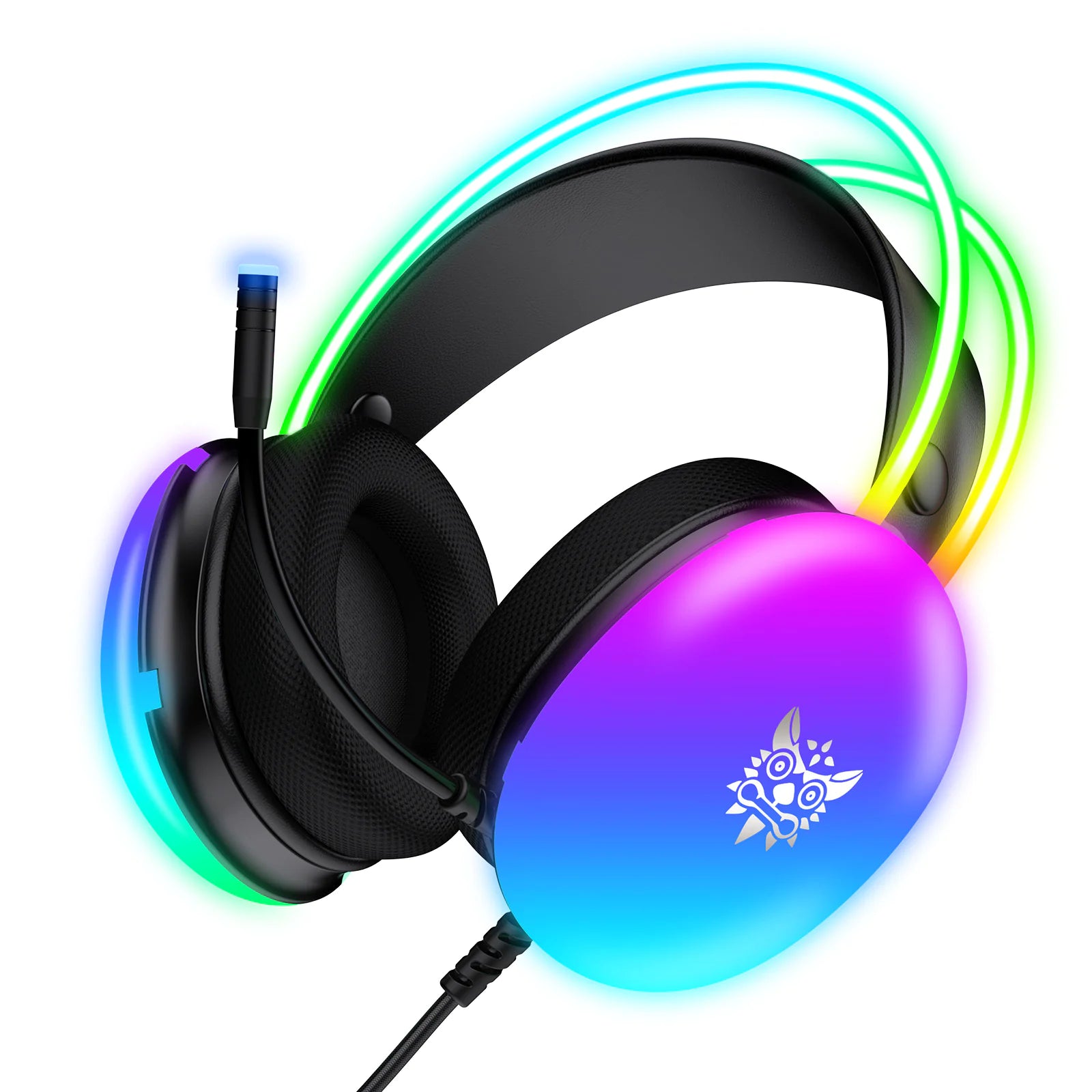 RGB Glowing Gaming Headset