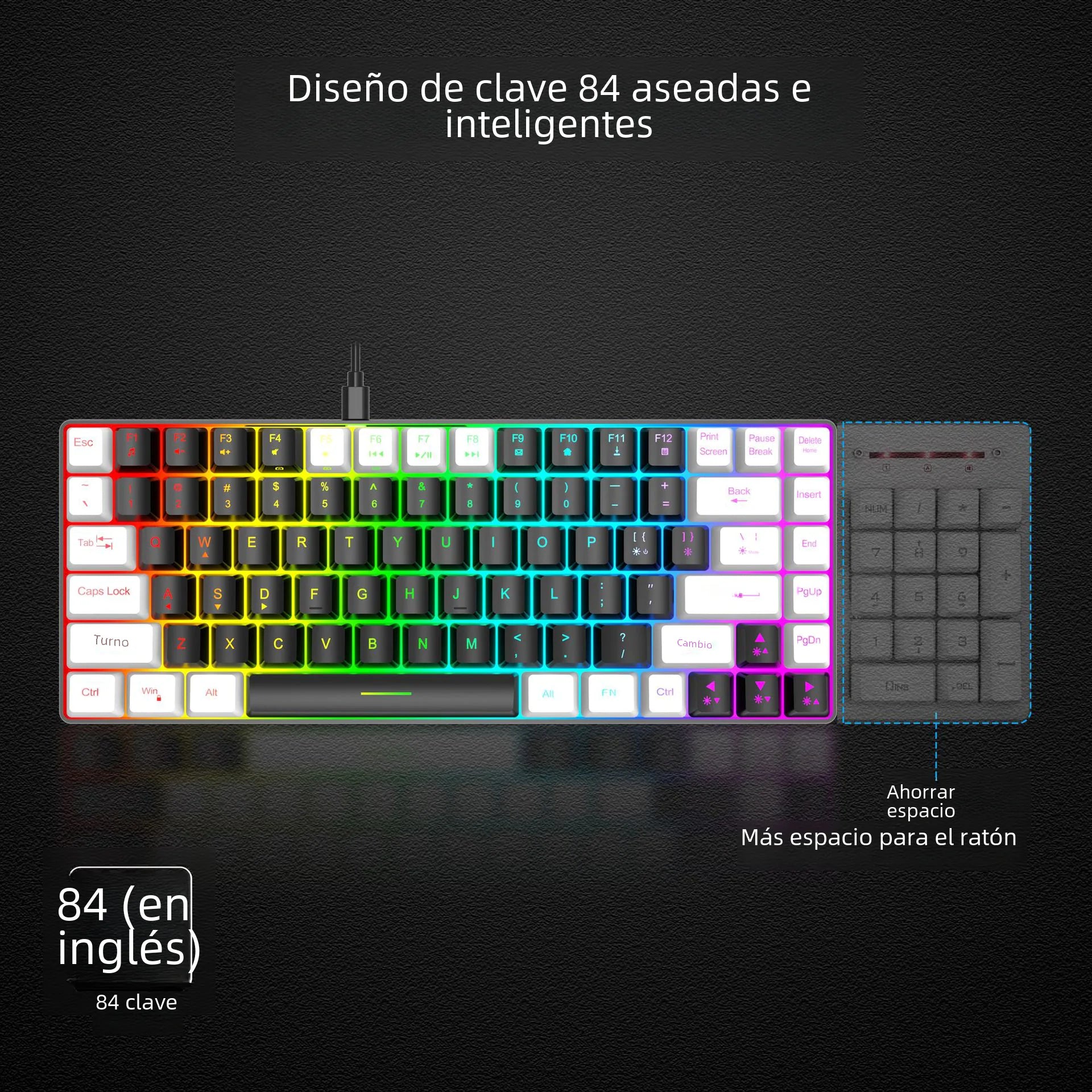 Wired RGB Gaming Keyboard
